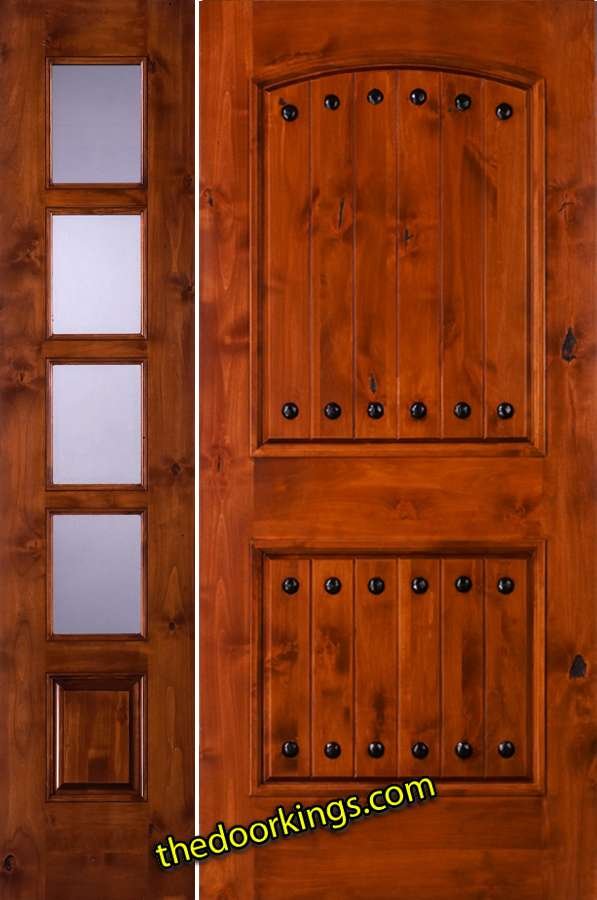 sw62 knotty alder with one sw68 sidelite